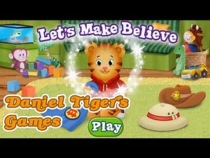 Daniel Tiger - Cowboy Daniel Make Believe in Jungle, Underwater, and Outerspace