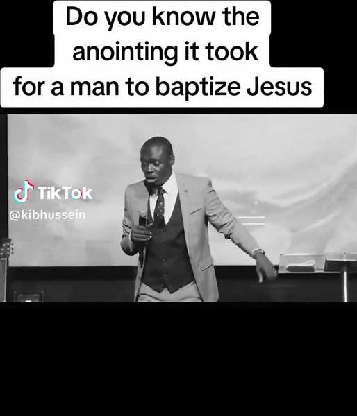 The Anointing Required to Baptize Jesus Explained
