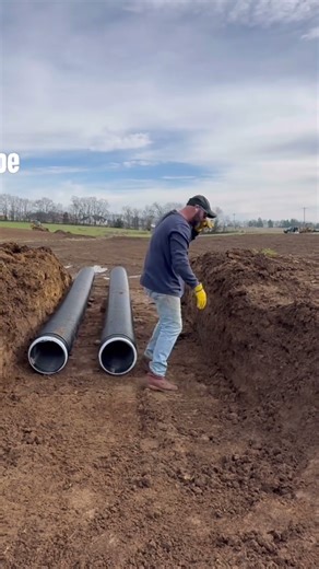 Spacing pond overflow pipes #morganwallen