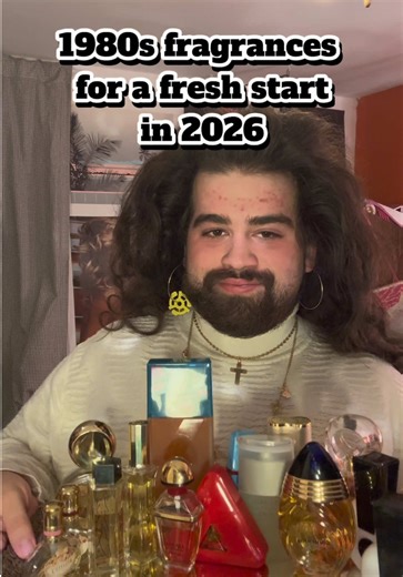 Need to try something new this year? Consider some of these fragrances popular in the 1980s! Each one I think embodies positive energy and new beginnings! A mirror tray of new vibes! I love L’effleur in my videos because people expect fragrances made in the 1980s and it’s from 1907 but people who lived the 80s and early 90s remember it being super popular but not in the 70s and before. I don’t know for sure but it appears it have been released again in the 80s and made popular??! It’s one of my 