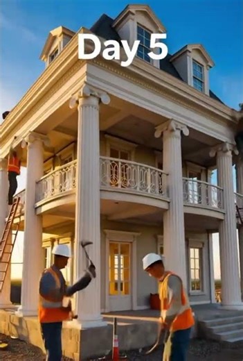 10 Days to Build the White House | Presidential Building Timelapse | AI Generated Cinematic Video