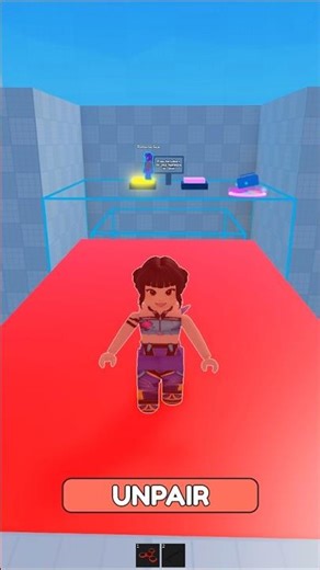 Romance Saja and Zoey play teamwork Carry Obby 😅 #shorts #roblox #robloxshorts #obby