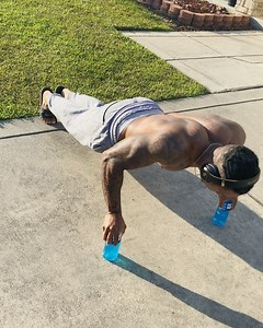 3.4K views · 138 reactions | Find out what will make you better, and do it. I rarely every do normal pushups. I continuously find ways to #challenge myself, as well as others. It’s the BEST way to GROW.. - BTW, the answer is: No. @powerade did not sponsor me for this video. It’d be nice tho.. | BullyJuice | Facebook