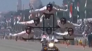 India holds annual military parade with EU leaders as its guests of honour