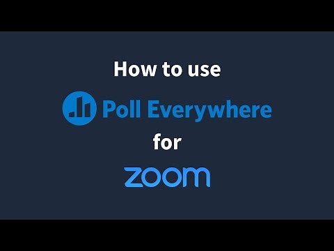 Poll Everywhere for Zoom Demo Video