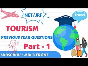 Tourism PYQs 2022 | NTA NET/JRF | Tourism PYQs| #multifront #tourism #netjrf