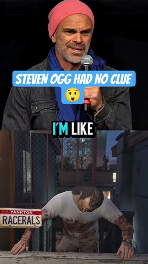 Steven ogg had no clue 😲 #gta5 #gta