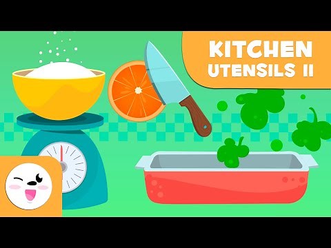 Kitchen Utensils - Episode 2 - Vocabulary for Kids