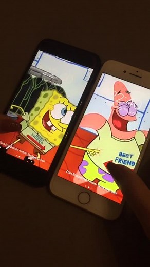 Markiert euren Patrick! 💛💫 #Spongebob #bestfriend #bff #bffs #nickelodeon #fun #childhood #livewallpaper