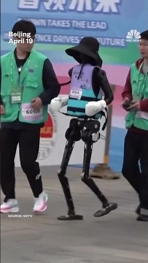 Teams compete for fastest robot in Beijing race