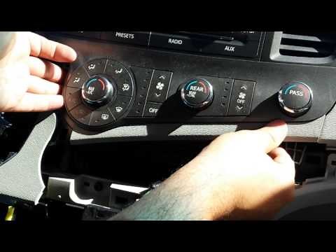 How to Remove Radio / CD Player from 2011 Toyota Sienna for Repair