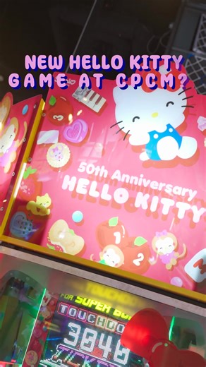 Hello Kitty fans, this one’s for YOU!😻 Our brand new Hello Kitty 50th Anniversary game is finally at CPCM — and it’s as adorable as it is rewarding!🤭 Just push the capsule down to see how many tickets you’ll score — each one’s a surprise! Collect the limited edition Hello Kitty cards while you’re at it, and guess what? You can even trade your cards for extra tickets!🎟️ So… will you be coming to play the cutest game ever? Don’t miss out on the purr-fect fun! #HelloKitty50th #CPCMArcade #Cutest