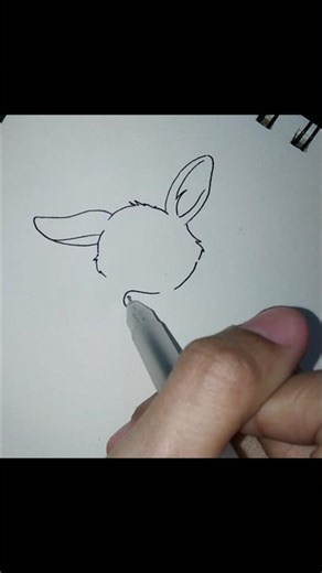 Cute sleeping bunny 🐰💤 #drawing #howtodraw #cutedrawing #drawingideas #cuteanimal