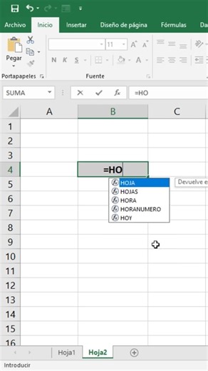 Función HOY en Excel ⏰ Obtén la fecha actual al instante #excel #shorts | Kevin Ramirez