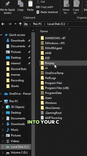 Add any file path to PATH environment variable (demo with FFmpeg)