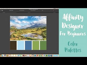 How To Create A Color Palette In Affinity Designer
