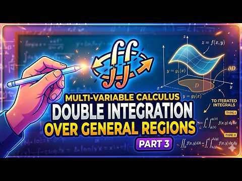 Double Integration Over General Region (Part 3.2)