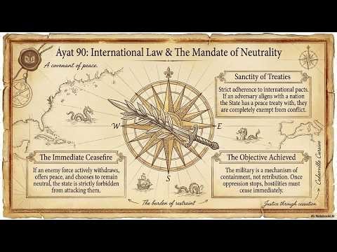 Foreign Policy & National Security: Treason, Treaties & Neutrality | Surah 4, Ayat 84-90