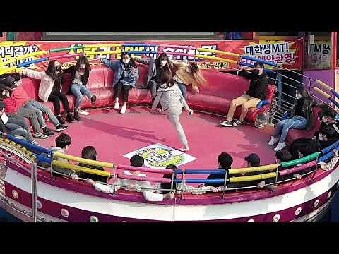 wolmido amusement park in incheon, south korea (인천 월미도 놀이공원)