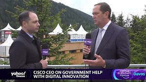 Davos 2022: We shouldn’t ‘talk ourselves into a recession,’ Cisco CEO says