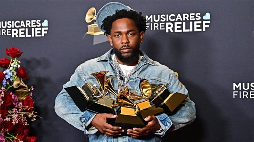Kendrick Lamar wins big at Grammys one week before Super Bowl