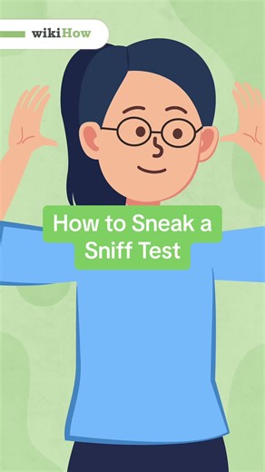 Worried that you might smell? Sneak a sniff test with these simple tips🤫 #howto #lifehack #smell #smelly #armpit #sniff #snifftest
