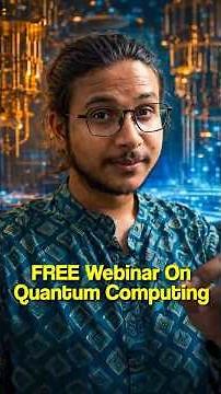 Quantum Computing Career Roadmap | Free Webinar by IIT Professor
