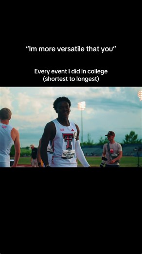 Mr. Do It All: Versatile Track and Field Events