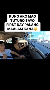 22K views · 321 reactions | KUNG AKO MAG TUTURO SAYO FIRST DAY PALANG MAALAM KANA | Driving Lessons | Facebook
