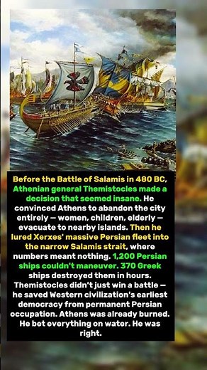 Athens Burned Its Own Fleet — To Win the Most Important Battle in Ancient History