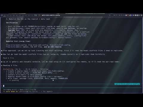 KIRO 131 : Claude Code split my package into three and rewired the repo while I walked away