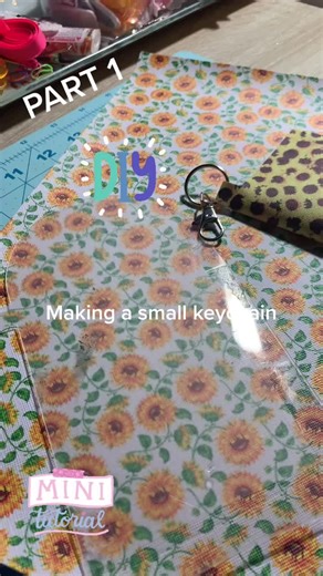 #PepsiApplePieChallenge omg how cute PART 1 - how to make a cute keychain using plastic template #FYP #whimsyribbonsmcallen