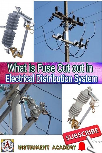 What is Fuse cut out in Electrical Distribution system | Electrical Transmission #InstrumentAcademy