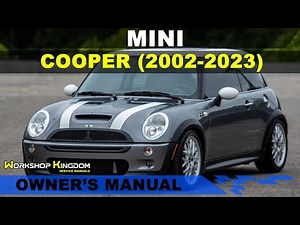 MINI COOPER (2002-2023) Owner's User Manual - English - PDF Download