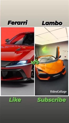 Ferrari v/s Lambo☠️