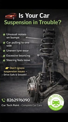 Car Suspension Problems Explained | Signs You Should Never Ignore 🚗