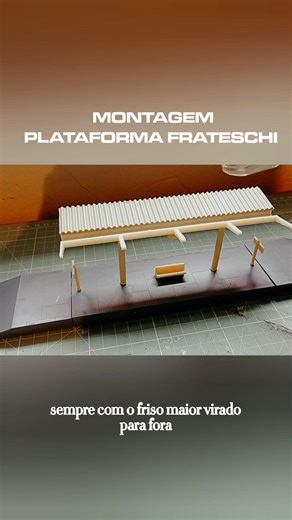 Frateschi 1502 platform kit assembly #modelrailway #model #frateschi