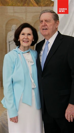 Church News on Instagram: "Renowned for his eloquence and heartfelt delivery, President Holland will be remembered for the profound love and testimony of Jesus Christ that he shared across the globe. As an educator, he inspired countless individuals through his general conference talks, devotional speeches, missionary messages, and social media engagements, consistently affirming that the gospel of Jesus Christ is "personally precious, everlastingly hopeful and eternally true." Everywhere he tra