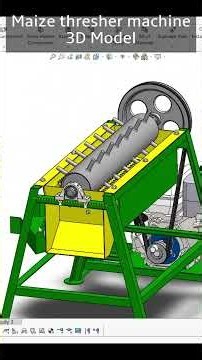 Maize Thresher Machine (3D Model)