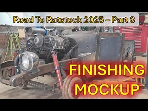 Road to Ratstock 2025 Part 8 - Finishing Mockup/Final Details - DOWN TO THE WIRE!!