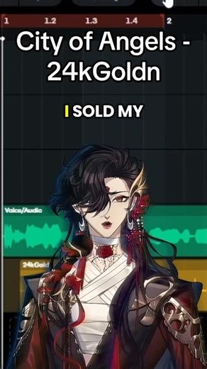 The song of 2020..?? This song is fun to sing. #cityofangels #24kgoldn #vtuber #bandlab #cover