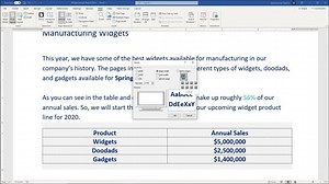 Zoom a Document in Word - Instructions and Video Lesson