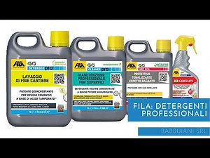 Fila: Professional Cleaners for Floors and Surfaces