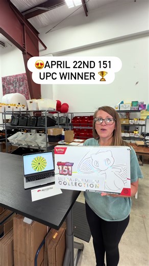 🥳Congrats to Order 84811 James C. from Northvale, New Jersey for Winning our 4/22 Flash Giveaway for a Scarlet 151 UPC🏆 🚨Reminder: OUR BIGGEST GIVEAWAY EVER Ends Sunday May 10th! BBG22: Win $60,000 cash or a Vintage Sealed 1999 Pokémon Green Wing Base Set Booster Box $10,000 cash 🏆 🔥See Today's Giveaways at our only official website MysteryPokeSlabs.com