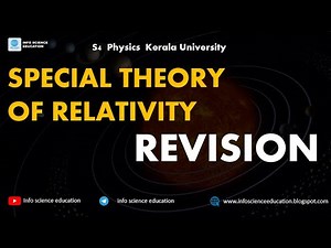 Frame of Reference and Special theory of Relativity Revision