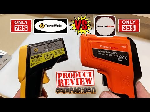Infrared Thermometer Comparison! / ThermoWorks vs ThermoPro / Which Is Best?