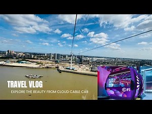 IFS Cloud cable car in London | Visit London | Epic aerial views | Greenwich peninsula to Royal Dock