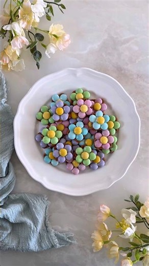 Spring Flower Pretzel Bites