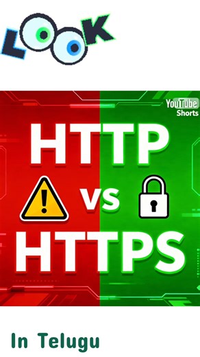 http vs https || What is http & https in telugu #http #https #cybersecurity #cyber