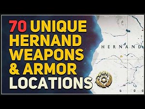 70 Unique Hernand Weapons & Armor Locations Crimson Desert